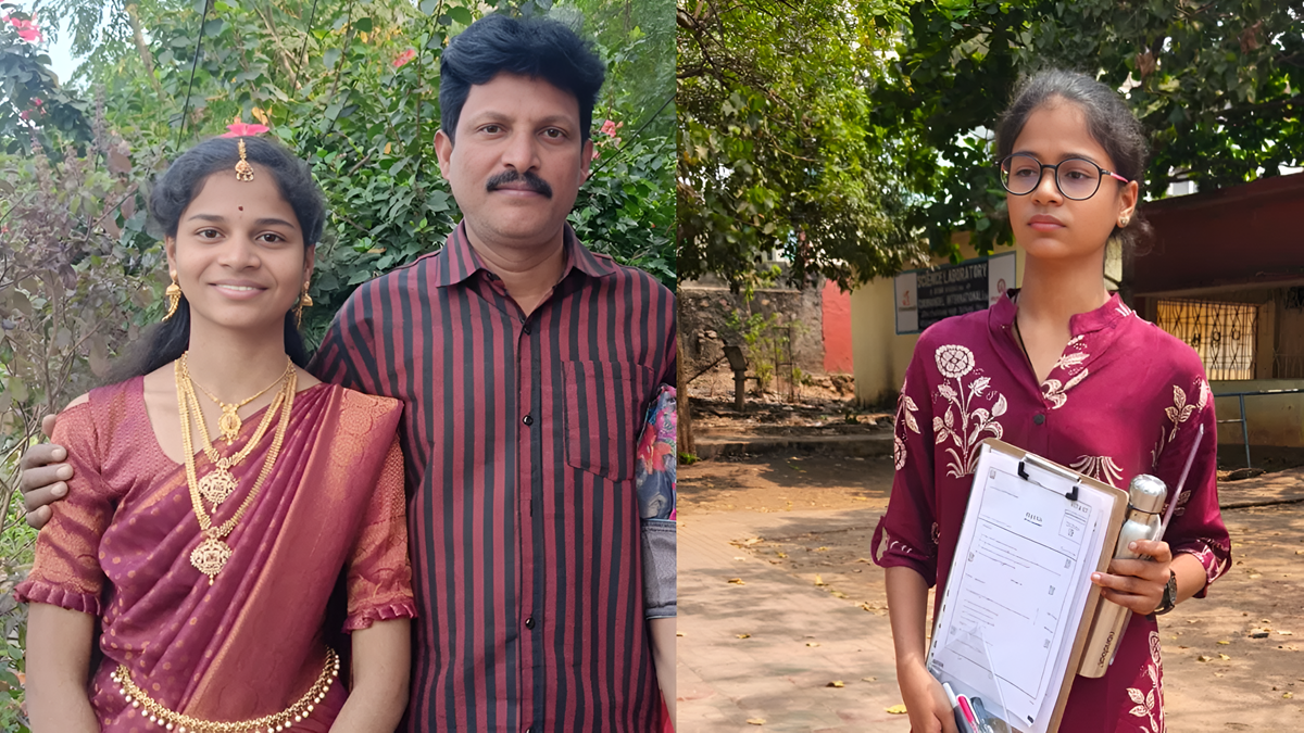 కన్నీరు ఆపుకుని పరీక్ష రాసిన కూతురు… తండ్రి కల నెరవేర్చేందుకు అనుపమ ధైర్య నిర్ణయం