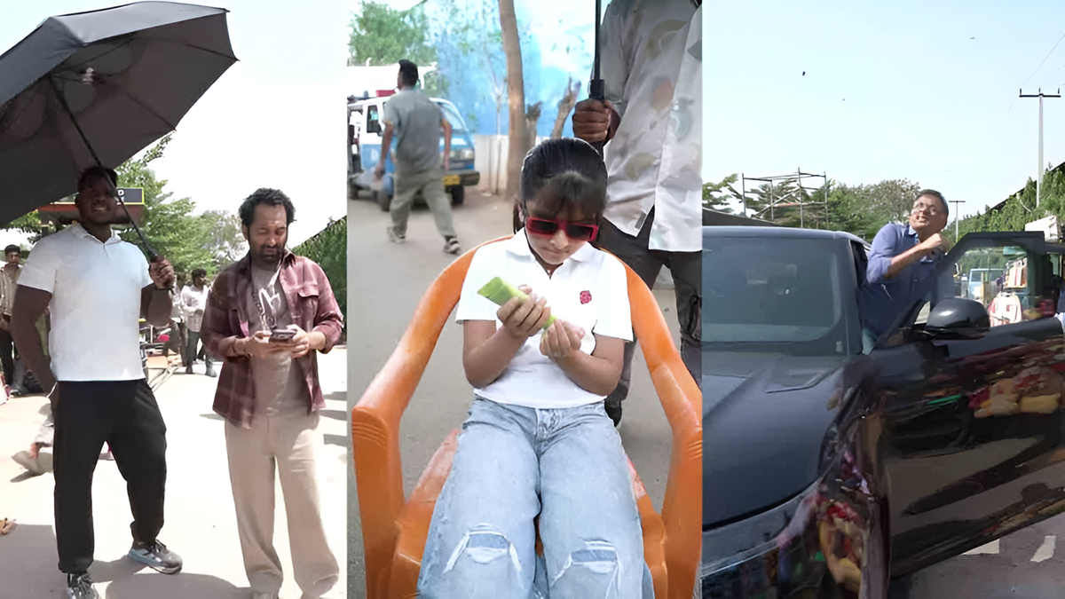 ఎండల మధ్య ఫహద్ ఫాసిల్ జోష్.. తెలుగు డెబ్యూ మూవీ షూటింగ్‌కు తగ్గేదేలే!