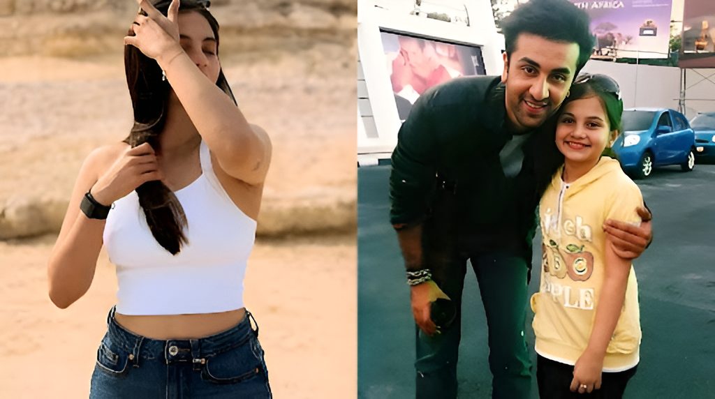 అప్పుడు చిన్నారి.. ఇప్పుడు స్టార్ బ్యూటీ – రణ్‌బీర్‌తో దిగిన ఫోటో వెనుక ఉన్న హీరోయిన్ తనే..