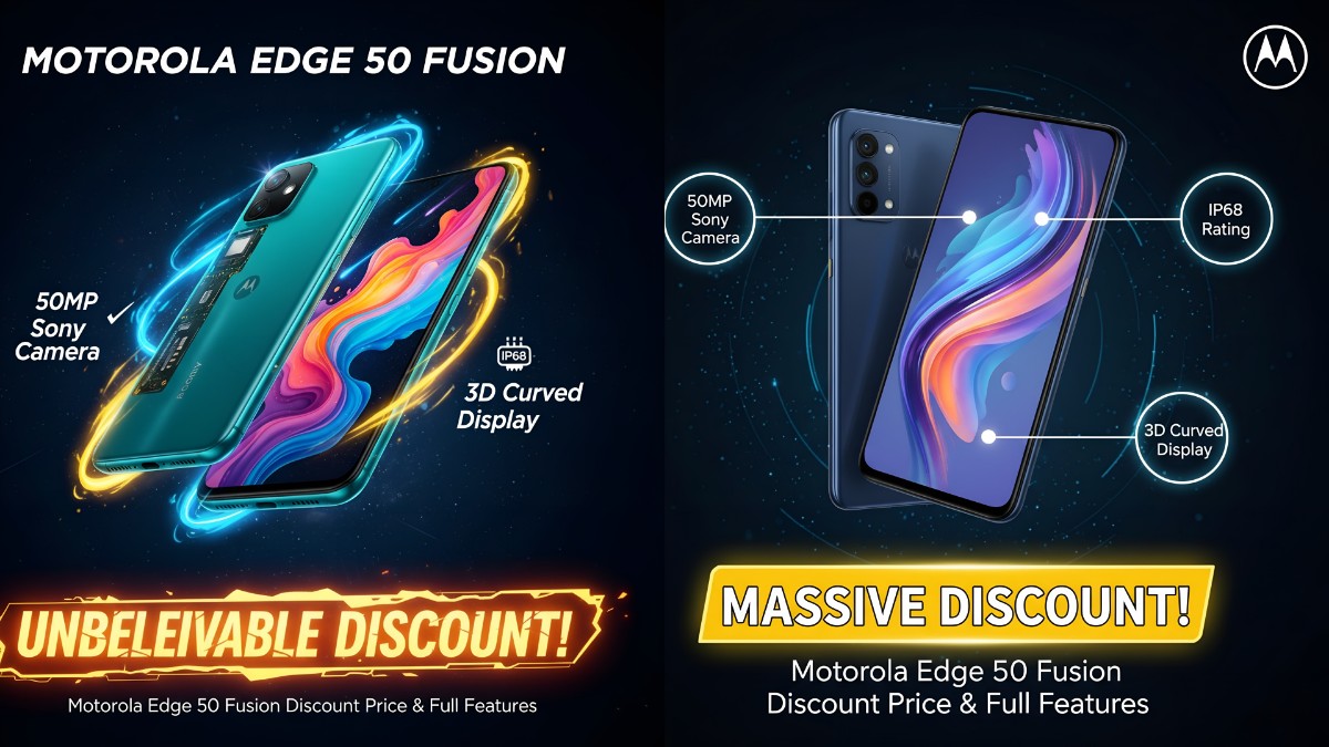 భారీ డిస్కౌంట్: 50MP సోనీ కెమెరా, IP68 రేటింగ్‌తో Motorola 5G ఫోన్ మీ సొంతం చేసుకోండి!