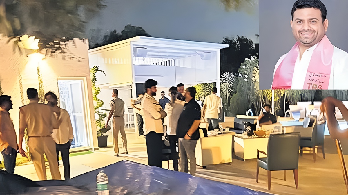 మొయినాబాద్ ఫామ్ హౌస్ మళ్లీ వార్తల్లో… ఈసారి డ్రగ్స్ కేసుతో పైలట్ రోహిత్ రెడ్డి వివాదం