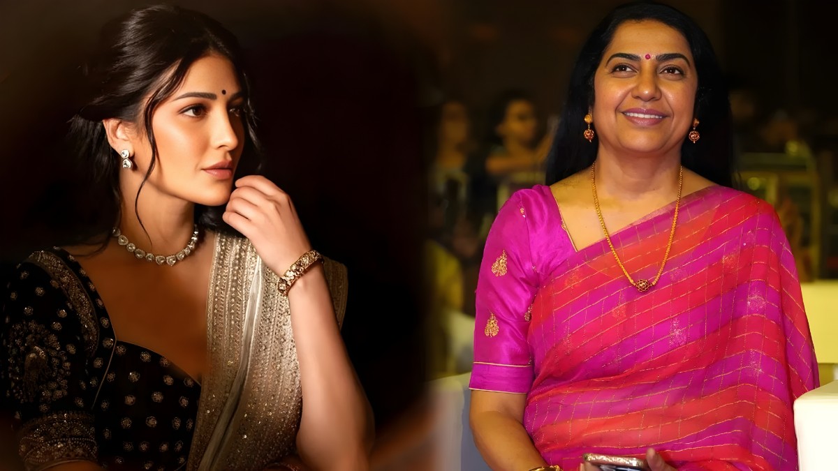 శ్రుతి హాసన్ అక్క టాలీవుడ్‌ లో టాప్ హీరోయిన్… 200కు పైగా సినిమాలు చేసిన ఆ అందాల తార ఎవరో తెలుసా?