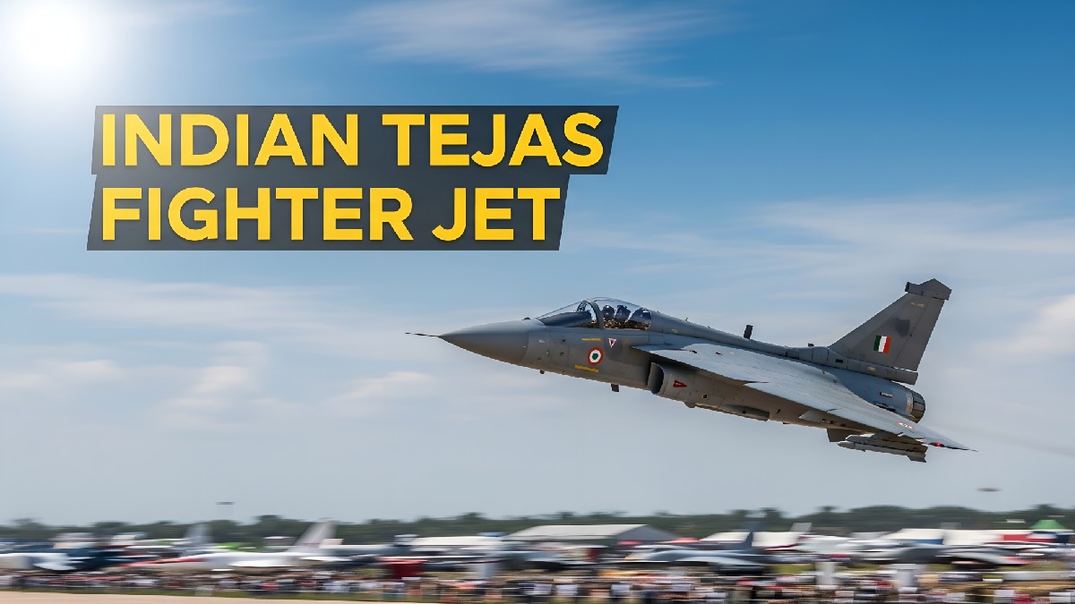 దుబాయ్ ఎయిర్ షోలో పెద్ద ప్రమాదం – కూలిన భారత తేజస్ యుద్ధవిమానం