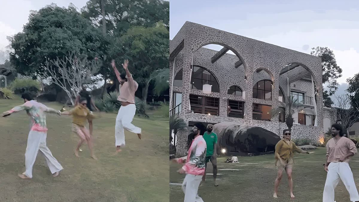 పెళ్లి తర్వాత వైరల్ డ్యాన్స్… విజయ్–రష్మికతో కలిసి ఆనంద్ స్టెప్పులు!