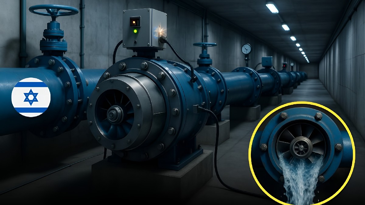 అద్భుతం: మునిసిపల్ పైప్‌లైన్స్‌లోనే విద్యుత్ ఉత్పత్తి చేస్తున్న ఇజ్రాయెల్ – ప్రపంచానికి కొత్త మోడల్!
